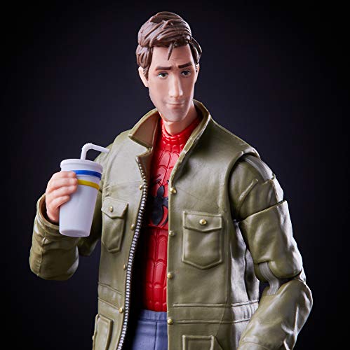 Boneco Marvel Legends Series Spider-Man: Into The Spider-Verse Figura Peter B. Parker - F0256 - Hasb