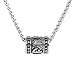 HZMAN Tibetan Zen Buddhist Meditation Yoga Bohemian Stainless Steel Jewelry Pendant Necklace (Gold) (Silver)