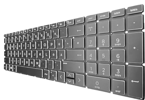 Clavier allemand avec eclairage integre compatible avec ordi hp 255 g7 2d200ea