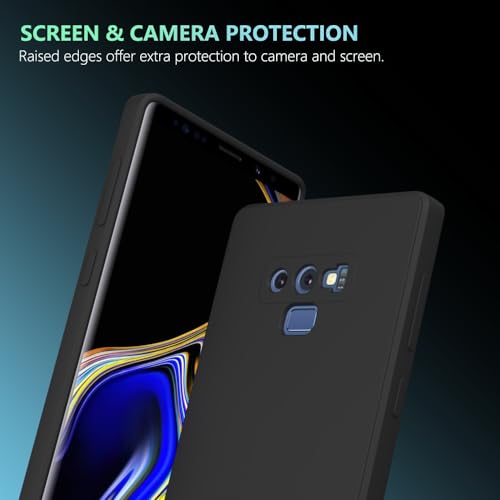 Image of for Samsung Galaxy Note 9 Case Black, Scratch Resistant with Soft Touch, Slim Thin Phone Cover for Samsung Galaxy Note 9