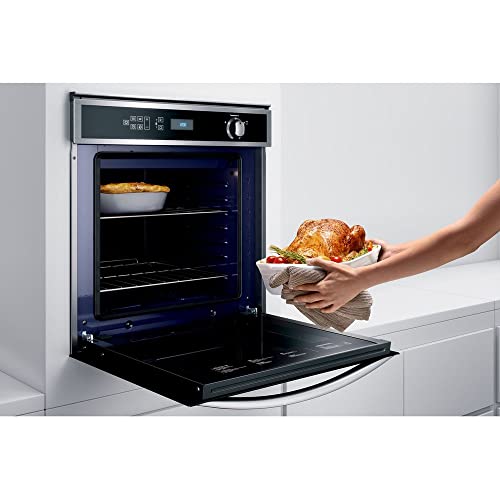 Forno de Embutir a Gás Brastemp 78 Litros Cor Inox com Convecção e Termômetro Meat Control - BOH84AR