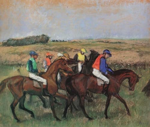 Impression d'affiches d'art Edgar Degas L'épicerie sur toile premium 60x90cm