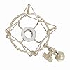 Professional Microphone Shock Mount, Mic Shock Mount Clip with Zinc Alloy Build, Vibration Isolation for Neumann TLM103 TLM193 TLM127 TLM170 MK4, Includes 5/8 to 3/8 Conversion (Gold) #3