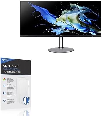 BoxWave Screen Protector Compatible with Acer CB2 CB342CK - ClearTouch Crystal ToughShield 9H 2-Pack, Clear 9H Tough Flexible Film Screen Protector