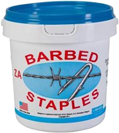 Bekaert 187235 Long Fence Staples, 1.25 Inch