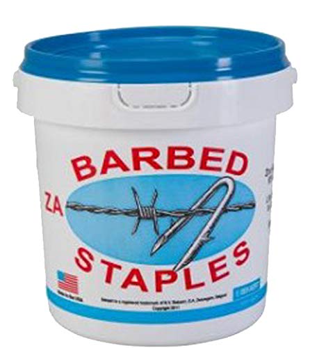 Bekaert 187235 Long Fence Staples, 1.25 Inch