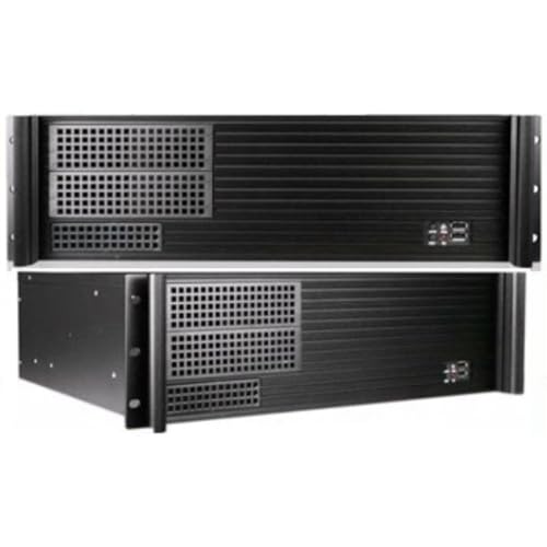 Techly 307360 Chassis Industriale Rack 19"/Desktop 3U Ultra Compatto Nero Nero - 4