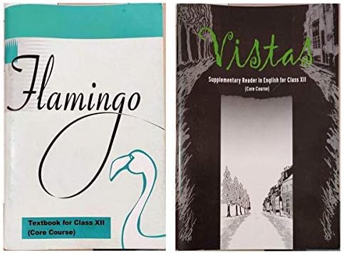 NCERT Textbooks in English for class 12 - Flamingo and Vistas - 12074 &12075 2025-26 Edition
