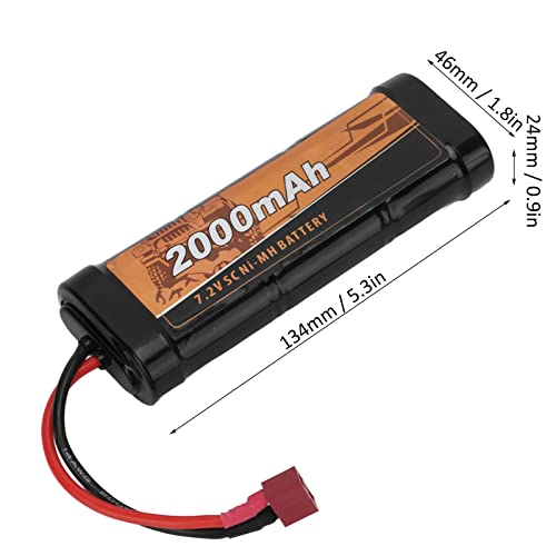 Batería NiMH duradera de 7.2V para modelismo RC ZD Racing 7568 2