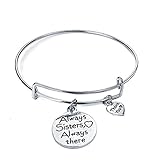 🍒💗Tolles Geschenk für Lehrer-Tag, Geburtstag, Feiertage, Abschluss, Thanksgiving, Weihnachten, Jahrestag, Valentinstag, Muttertag, Hochzeiten, Partys und andere Anlässe.--Schmuck bunte Unisex Freundschaftsarmbänder bzw. Partnerarmbänder Modellauswahl Staub-Armband-Damen-Armband mit Kristallen Weißes Gold überzogen, kommen mit eleganter Schmuck-Geschenk-Kasten