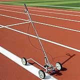 Sushangmao Road Marking Machine/Efficient Wheel Transfer Line Marker for Accurate Pavement Markings - Hand Push Cold Spray Paint Line Drawing Car - for Runways, Parking Spaces