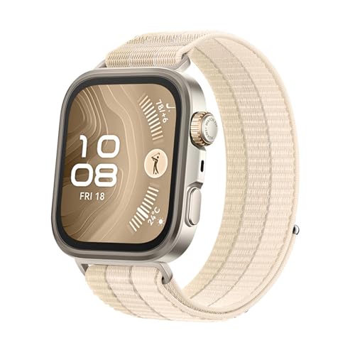 [GMBYLBY] Nylon Braided Smartwatch Band Wriststrap Replacement Wristband for Fit 3/4 Quick Release Sweatproof Bracelets Belt Nyl