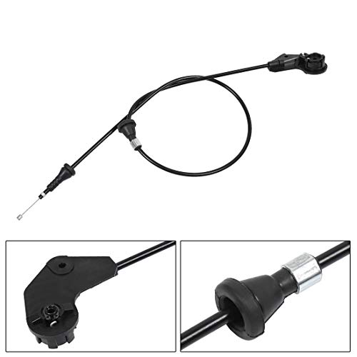 X Autohaux Engine Hood Release Cable For Bmw E46 1999-2005 51238208442 Hood Bonnet Wire #TOP3
