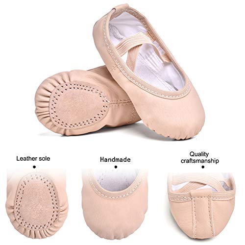 Stelle Girls Ballet Practice Shoes, Yoga Shoes For Dancing (Ballet Pink, 9Mt) #TOP3