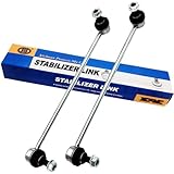 XCPMC 1K0411315B 24122 Silber Koppelstange Vorne Links und Rechts für Volkswagen Golf VII (5G1, BQ1, BE1, BE2) 2012-2021 2 Stück Autoersatzteil