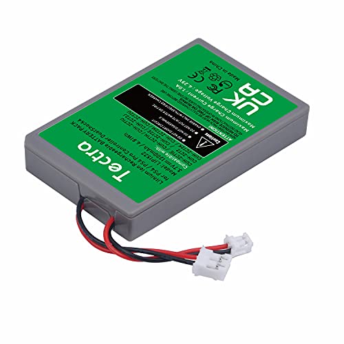 Tectra 2-Pack Lip1522 Battery For Sony Playstation 4 Ps4 And Ps4 Pro Dualshock 4 Cuh-Zct1E Cuh-Zct1H Cuh-Zct1U Cuh-Zct2 Or Cuh-Zct2U Wireless Controller (Big And Small Plug) #TOP4