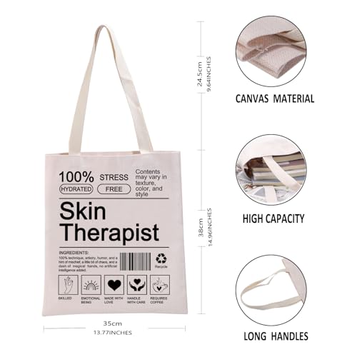 G2TUP Esthetician Gift Tote Bag for Skin Therapist & Cosmetology Gift Lovers3
