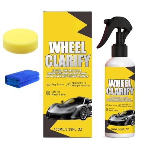 Automotive Rust Remover Spray, 2026 Upgrade Heavy Duty Metal Cleaner for Vehicles, Tools, Chains, 2-in-1 Anti-Rust Lubricant & Fast-Acting Rust Remover Spray (1pcs)