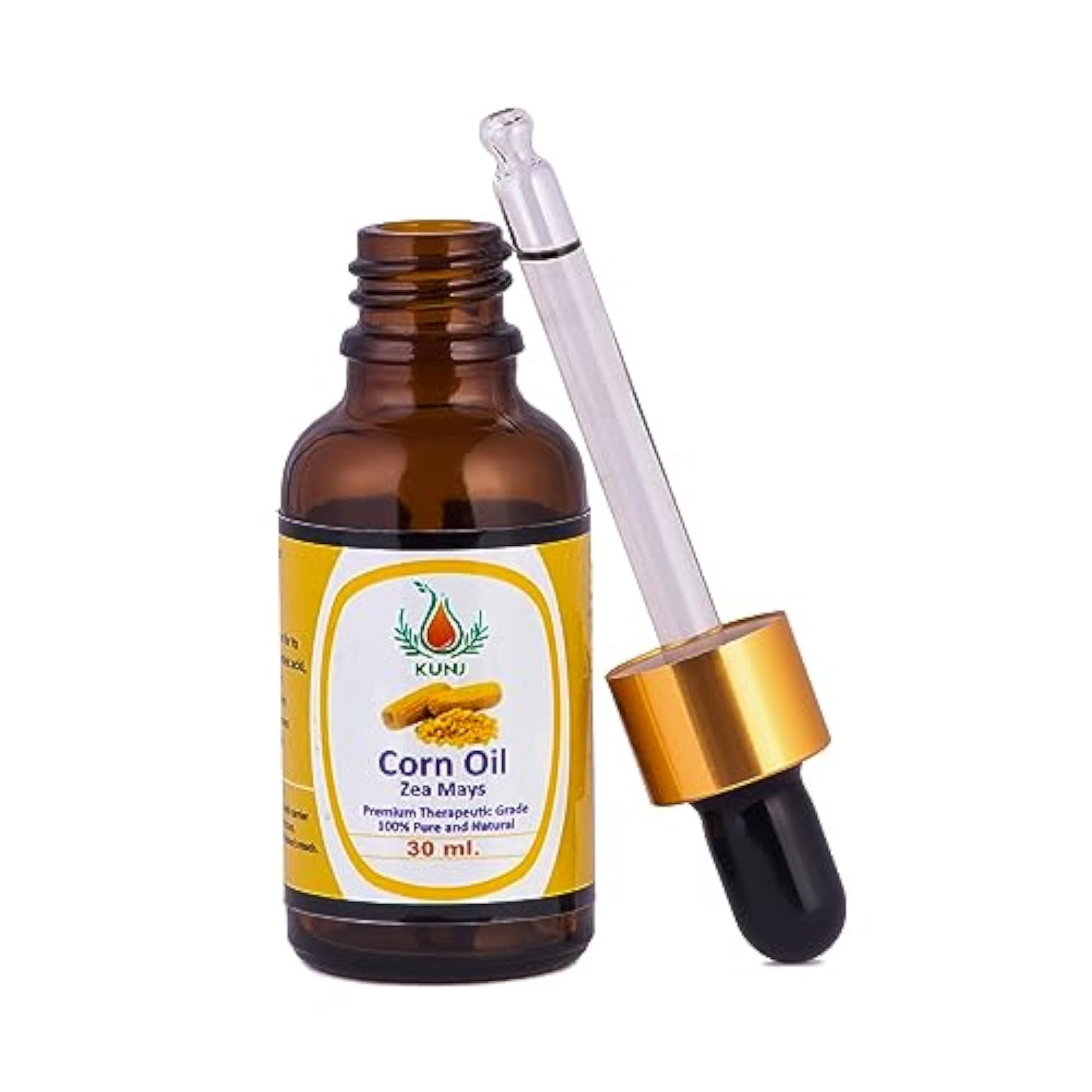 KUNJ Corn Carrier Essential Oil, 100% Pure & Natural
