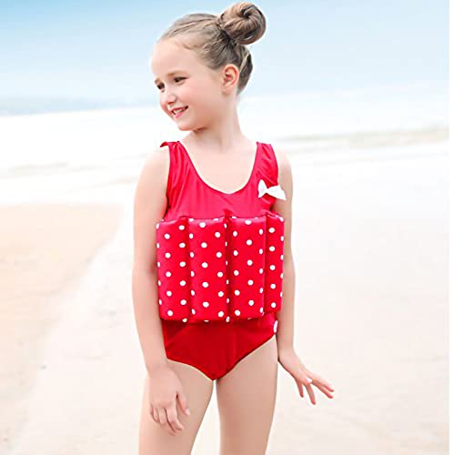 Zerlar Kids Float Suit Girls Swim Vest Toddlers Floatation Swimsuits With Adjustable Buoyancy Baby Swimsuit Float With Arm Floaties - Learn To Swim For Children 1-10 Years #TOP5