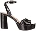 Chinese Laundry Women's Theresa Heeled Sandal, Black Patent, 6