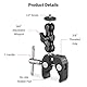 SMALLRIG Kugelkopfklemme Supper Clamp mit Ball Head und 1/4 Schraube - 2164