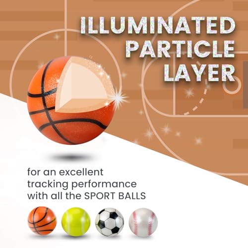 Image of Perixx PERIPRO-303 BKB 1.34 inches Sports Trackball - Fun Novelty Basketball Ball Design - Compatible for M570, M575, PERIMICE-517 /520 /717 /720, and Other 1.34 inches Trackball Mouse