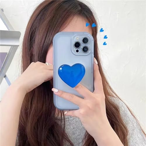 Coque de protection iPhone 11 bleu translucide ideale pour vos selfies et sorties entre amis