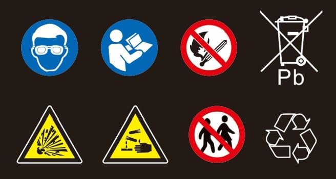 Miniatura 8 de Battanux Batería y batería de motocicleta YTX20L-BS, sellada SLAAGM 12V20Ah ATVUTVMoto de nievemoto de moto, batería sin mantenimiento y sin