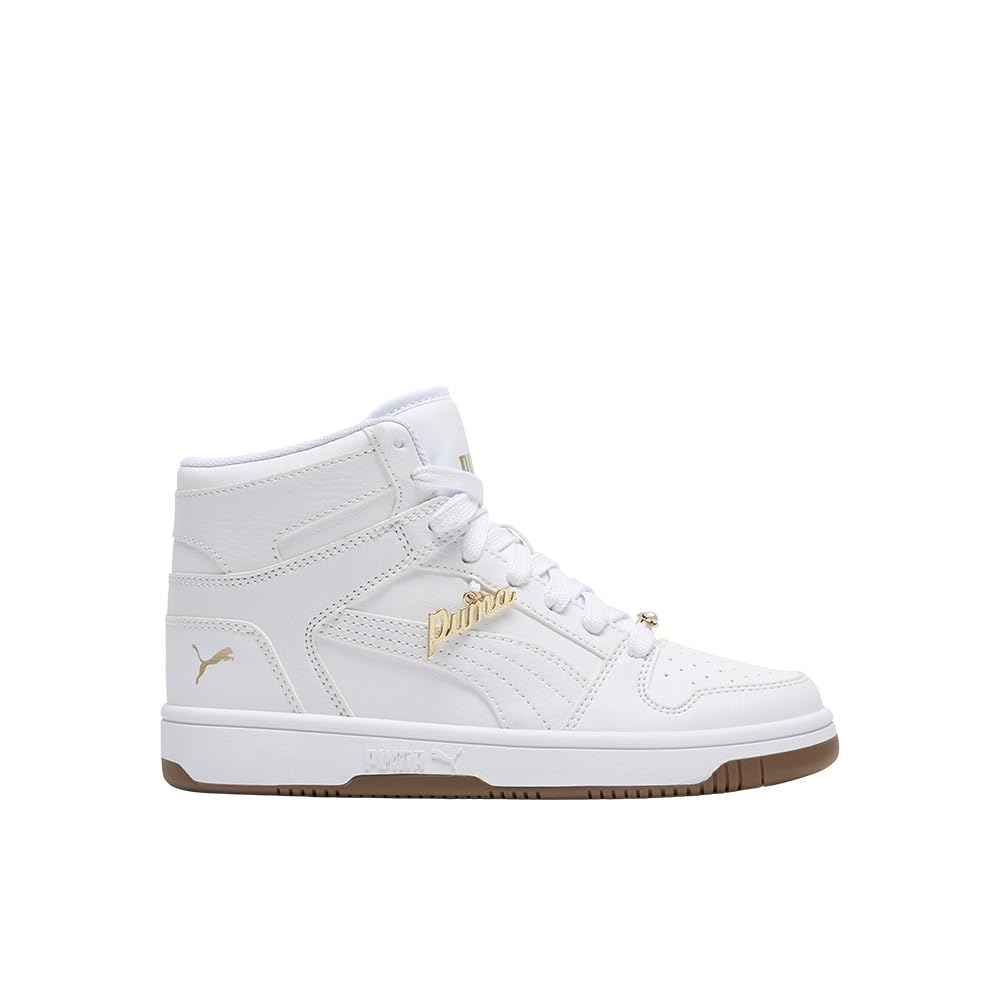 PUMA Unisex-Child Rebound Layup Mid Shoes