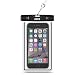 Universal Waterproof Case, JOTO Cellphone Dry Bag for Apple iPhone 7 6S plus 6 SE 5S, Samsung Galaxy S6, Note 5 4, HTC LG Sony Nokia Motorola up to 6.0" diagonal (Black)