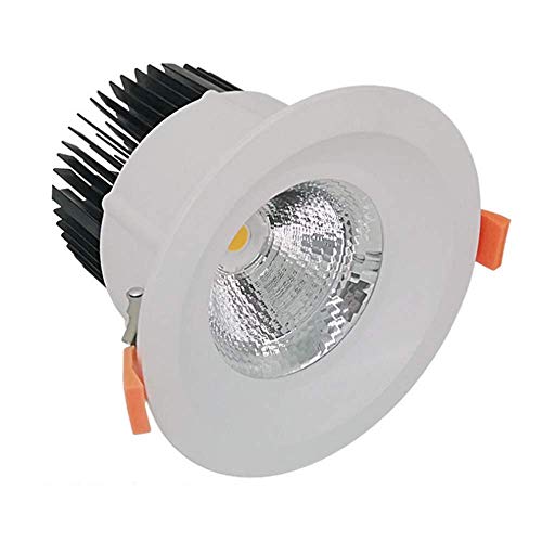 Spotlightled downlights encastré CRI80 avec alumidissipation de chaleur led