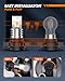 SEALIGHT 5201/5202 LED Fog Light Bulbs, Real 1:1 100% Successful Installation, 6500K Cool White Fog Light Bulb, PS24W/PS19W LED Fog Lights For Cars, Clearance Light Marker Light Plug-N-Play Pack of 2