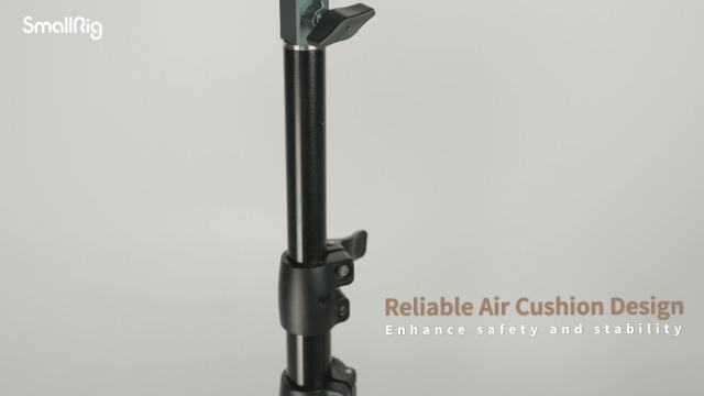 SMALLRIG Support de Lumière en Aluminium 110/280cm, Trépied Réglable à