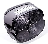 WTMT LED Rücklicht Low Profile Rauchglas für Harley Davidson 1999 bis 2022 ECE zugelassen Plug and Play