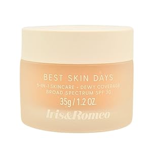IRIS ROMEO Best Skin Days SPF30 Whipped Tinted Moisturizer with Vitamin C Hyaluronic Acid - Shade 3 -