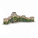 QiKun-Home 3D Stereo Puzzle Mini-Welt Architekturmodell Puzzle Papier Puzzle für Kinder Notre Dame In Paris mehrfarbige Chinesische Mauer