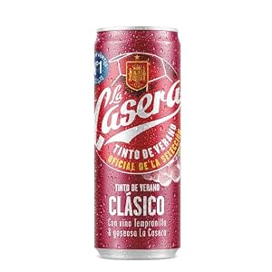 La Casera Tinto de Verano con Gaseosa - Lata 33cl