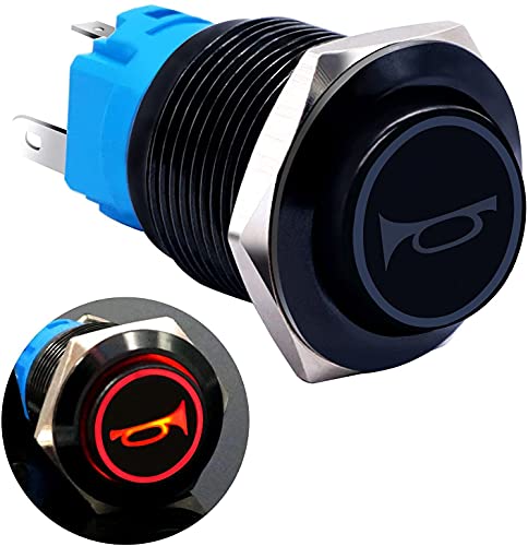 Interrupteur bouton poussoir momentané 12V contre les pannes de boutons plastiques