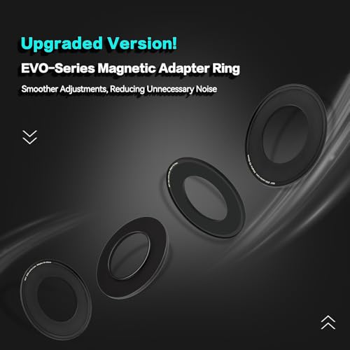 Anillo Adaptador Magnético H&Y Step Up de 72 a 95 mm, Ultra Delgado de Aluminio, Serie EVO miniatura 4