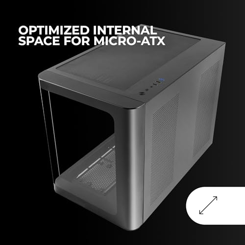 Châssis PC Mars Gaming MC-FUSIONM pour un Setup Gaming Épuré et Lumineux - 5
