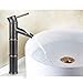 DesignSter Grifo de Lavabo Cascada Grifo de bronce Antiguo Grifo Baño, Manija...