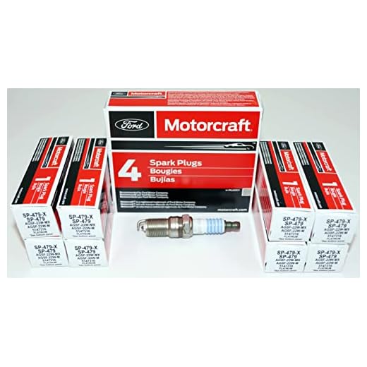 Pack of 8 Motorcraft Spark Plugs SP-479
