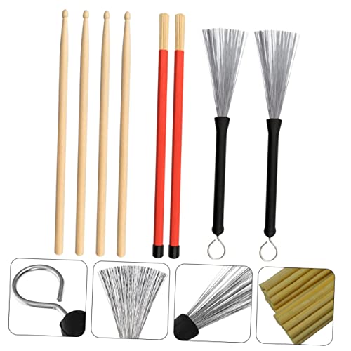 Set de Baquetas de Arce y Cepillo para Batería miniatura 3