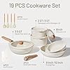 CAROTE 17pcs Pots and Pans Non Stick, Cookware Sets Detachable Handle, Induction... #1