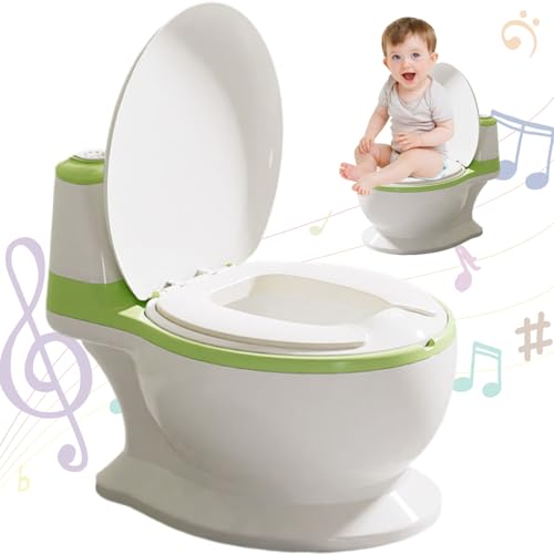 Toilettes d'apprentissage de la propreté pour tout-petit vert
