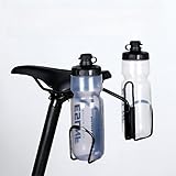 Double support pour porte-bouteilles : dispose de deux trous de montage latéraux pour maintenir en toute sécurité les bouteilles d'eau, vous permettant de rester hydraté pendant vos trajets.