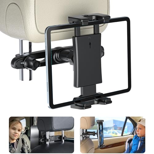 OHLPRO Universal Tablet Holder - Car Backseat Mount 360 Rotating Adjustable for 6