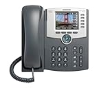 Cisco Small Business Spa 525G - Teléfono Voip - Ieee 802.11G (Wi-Fi) - Sip, Gris Oscuro