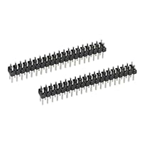 PENGLIN 20 Stück 2×20 Pin Headers 2.54mm Teilung,Doppelreihe Stiftleisten für PCB, Breadboards, Raspberry Pi und Ardiuno